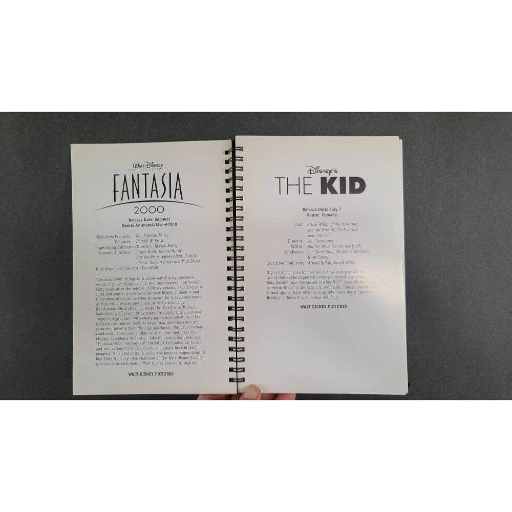 Vintage Movie-Themed Journal/Notebook